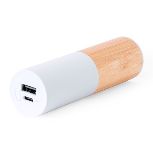 Powerbank bamboe en tarwestro - Afbeelding 2