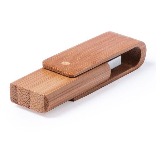 USB van bamboe hout - Afbeelding 3