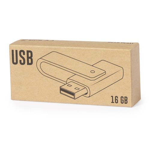 USB van bamboe hout - Afbeelding 4